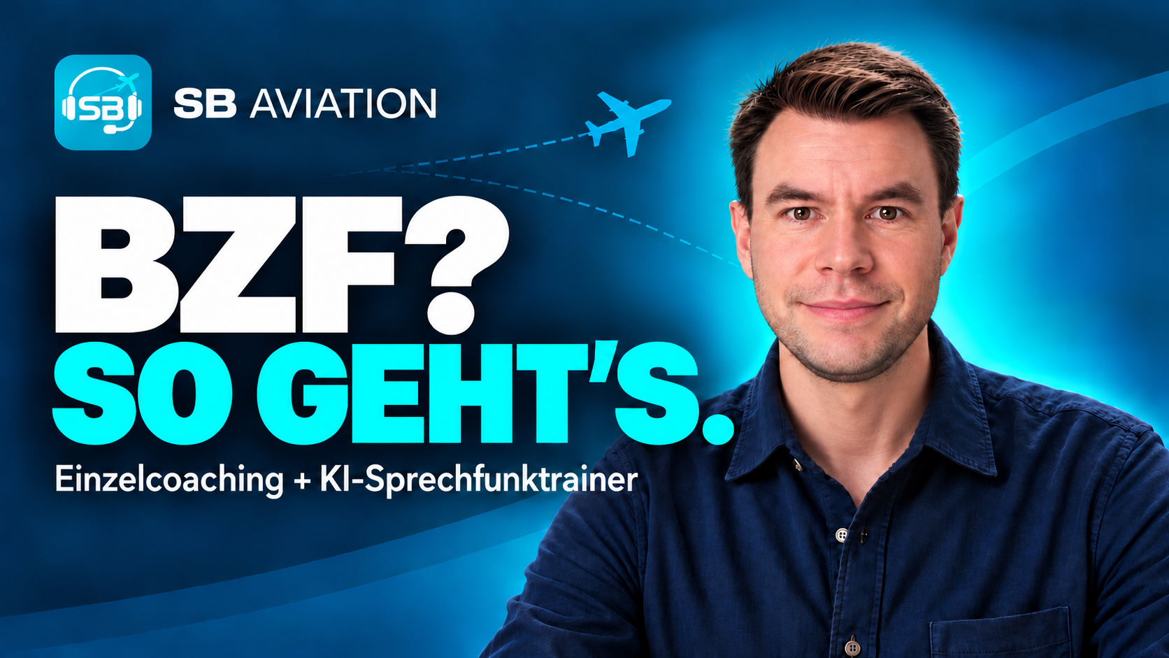 BZF? So geht’s. Einzelcoaching und KI-Sprechfunktrainer mit Stefan.